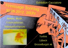 Finnissage Ausstellung cacciatore